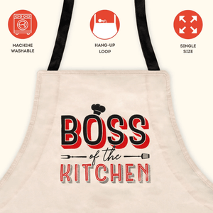 Avental de Cozinha " boss" - Super Chef - Legami - Papelaria Encantada