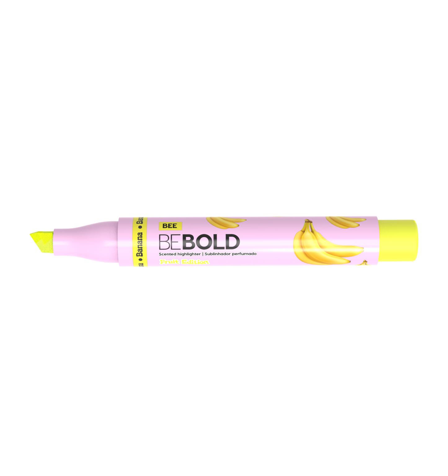 Sublinhador BeBold Perfumado Banana