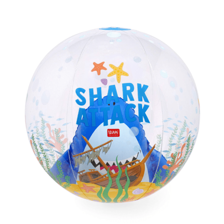 Bola de Praia Insuflável Shark - Legami - Papelaria Encantada