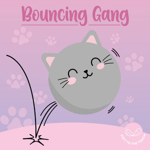 Bola Saltitante Gatinho – Bouncing Gang - Legami - Papelaria Encantada