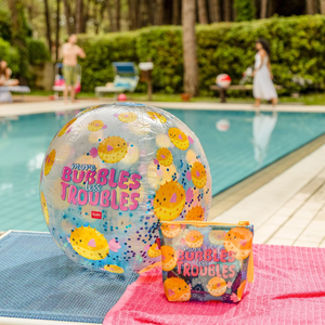 Bolsa de praia Legami - Bubbles - Papelaria Encantada