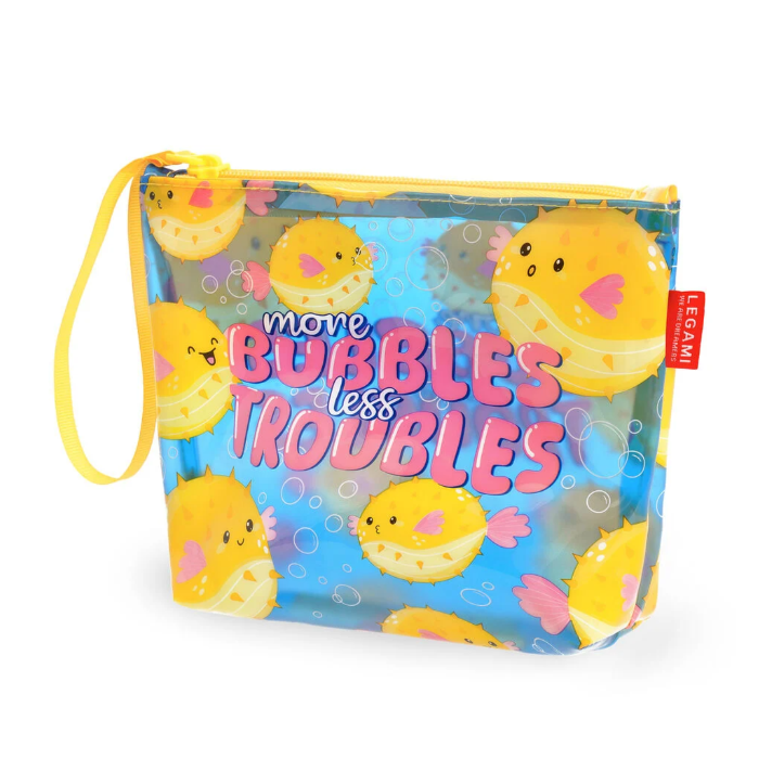Bolsa de praia Legami - Bubbles - Papelaria Encantada