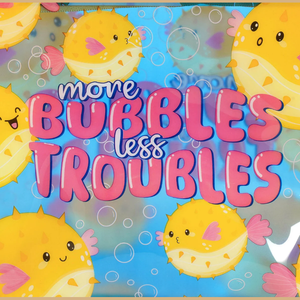 Bolsa de praia Legami - Bubbles - Papelaria Encantada