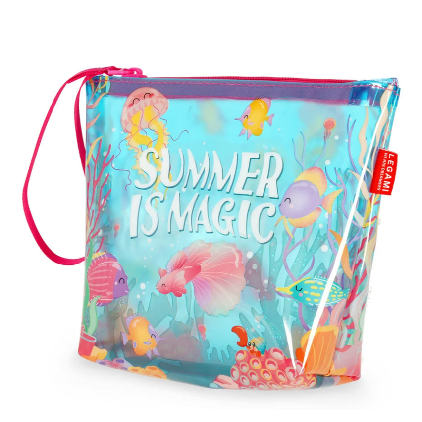 Bolsa de praia Legami - Summer is magic - Papelaria Encantada