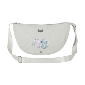 Bolsa Oval Roy Off-white Lilo e Stitch Lilo e Stitch Tender - Papelaria Encantada
