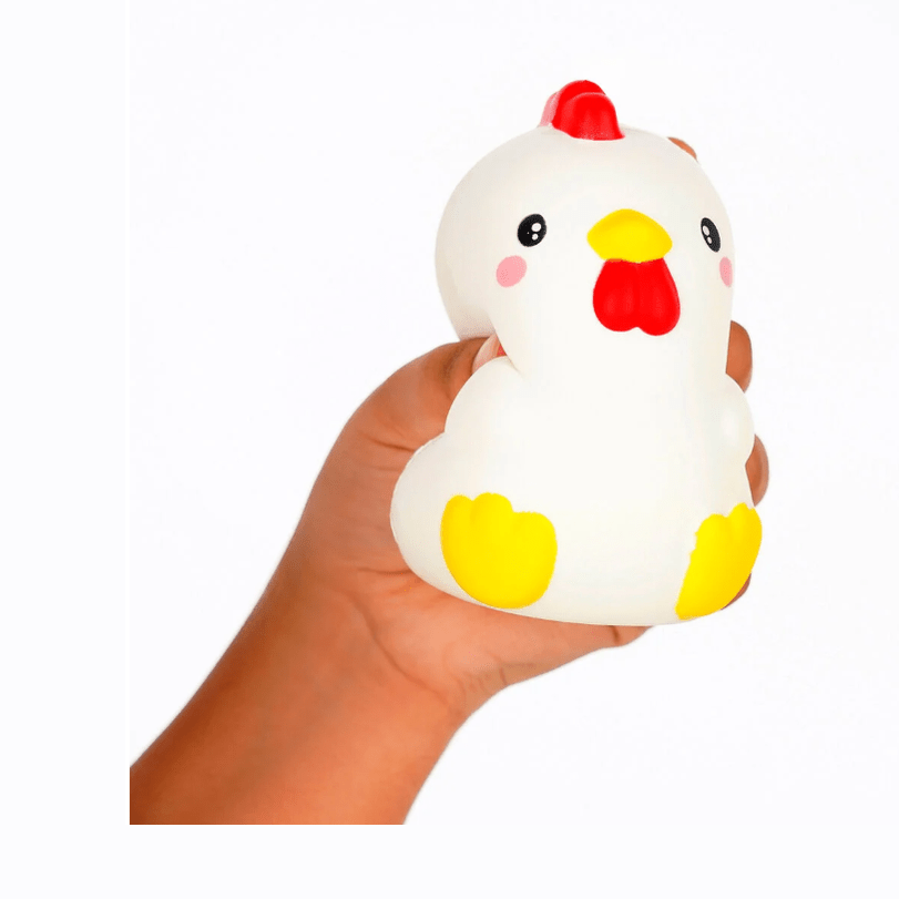 Boneco anti - stress Galinha Legami - Papelaria Encantada