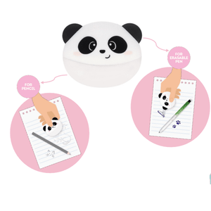 Borracha 2 em 1 panda Legami - Papelaria Encantada