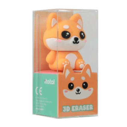 Borracha 3D itotal Corgi - Papelaria Encantada