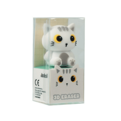 Borracha 3D itotal Gato - Papelaria Encantada