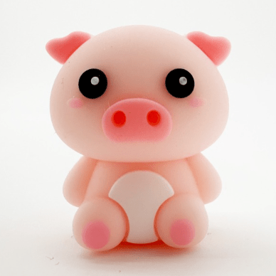 Borracha 3D itotal Porco - Papelaria Encantada