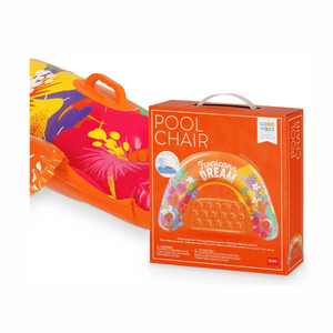 Cadeira insuflável para piscina - Tropicana Dream - Legami - Papelaria Encantada