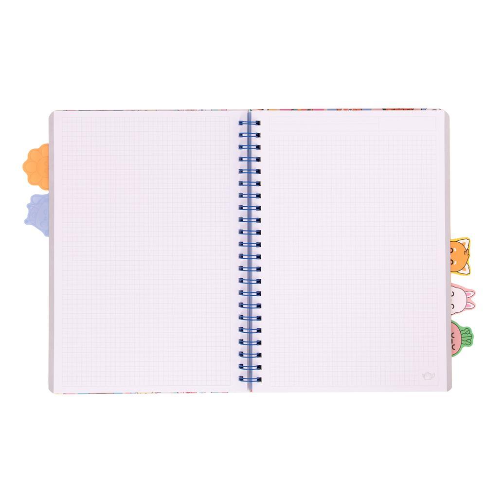 Caderno A4 com Separadores - Wonder Comic - Mr. Wonderful - Papelaria Encantada
