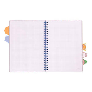 Caderno A4 com Separadores - Wonder Comic - Mr. Wonderful - Papelaria Encantada