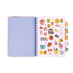 Caderno A4 com Separadores - Wonder Comic - Mr. Wonderful - Papelaria Encantada