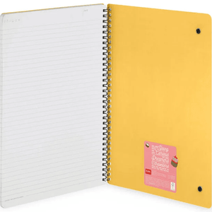Caderno A4 Legami Espiral Maxi - Sushi Cat - Papelaria Encantada