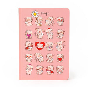 Caderno A5 Coelho Cupido - Mr Wonderful - Papelaria Encantada