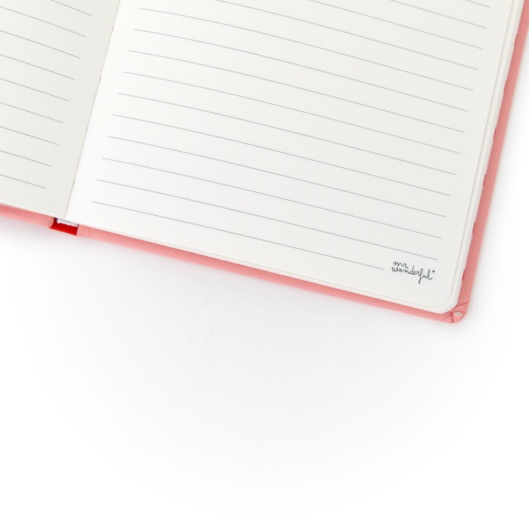 Caderno A5 Coelho Cupido - Mr Wonderful - Papelaria Encantada
