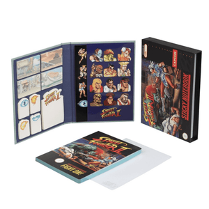 Caderno A5 com Notas Autocolantes – Street Fighter - Papelaria Encantada