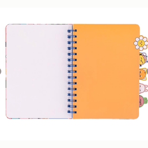 Caderno A5 com Separadores - Wonder Comic Mr wonderful - Papelaria Encantada