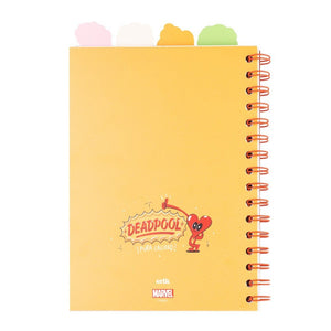 Caderno A5 Marvel Deadpool - Papelaria Encantada