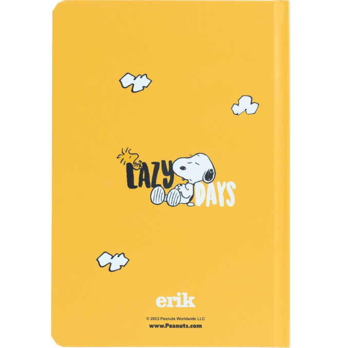 Caderno A5 Premium Snoopy Lazy Days - Papelaria Encantada