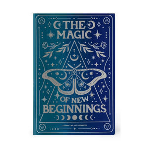 Caderno B5 Legami ilustrado com linhas - Moth Ed. Especial - Papelaria Encantada