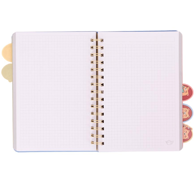 Caderno com Separadores com aba A5 Ouriço - Adoro il pomodoro Mr wonderful - Papelaria Encantada