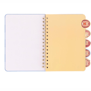 Caderno com Separadores com aba A5 Ouriço - Adoro il pomodoro Mr wonderful - Papelaria Encantada