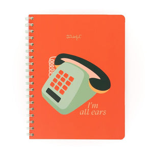 Caderno em Espiral A5 - Im all ears - Mr. Wonderful - Papelaria Encantada