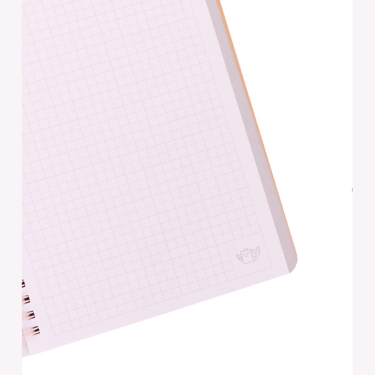 Caderno em Espiral A5 - Just me and my bubble tea - Mr wonderful - Papelaria Encantada