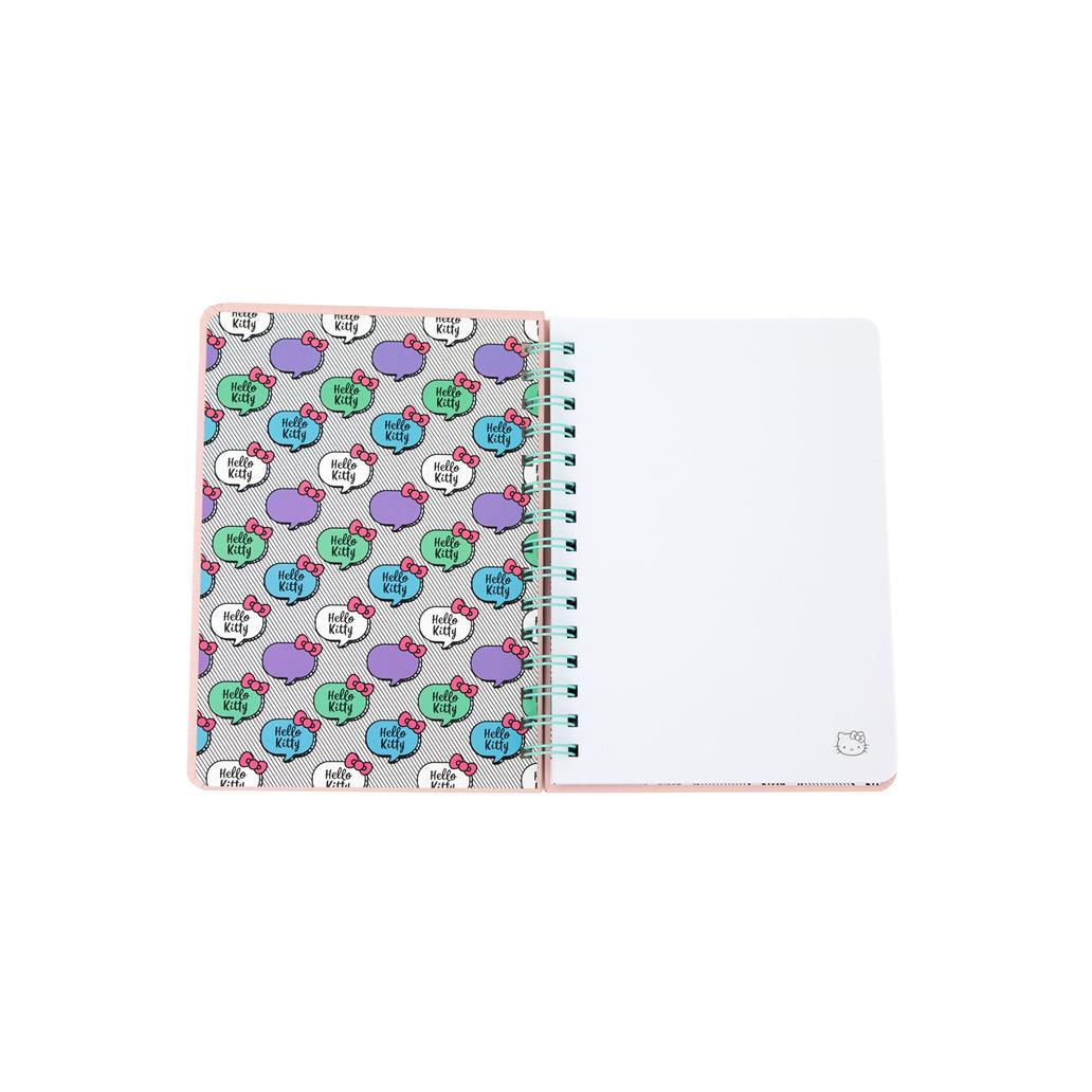 Caderno espiral A5 com squishy Hello Kitty Mr.wonderful - Papelaria Encantada