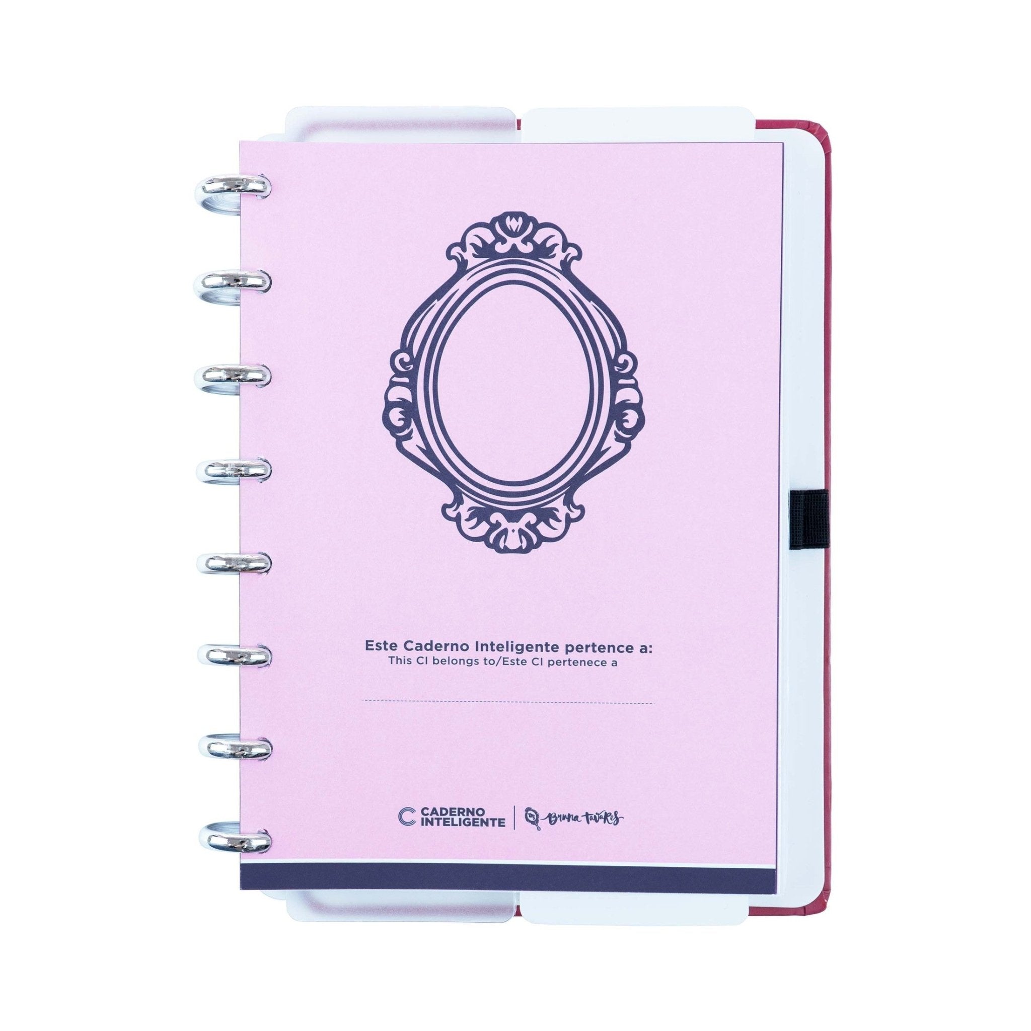 Caderno Inteligente A5 BT CHERRY by Bruna Tavares - Papelaria Encantada