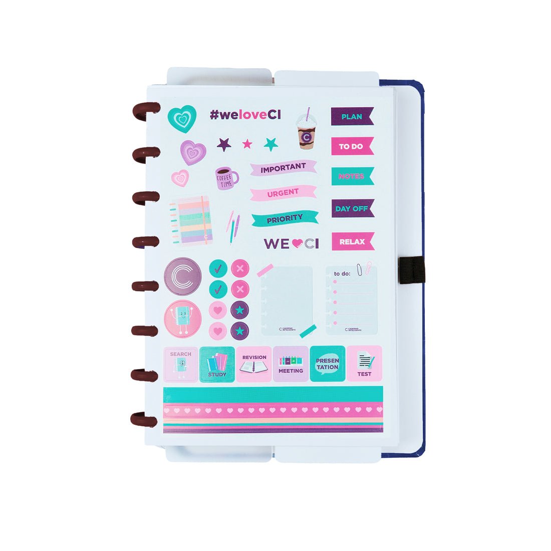 Caderno Inteligente A5 Denim by Hiro - Papelaria Encantada