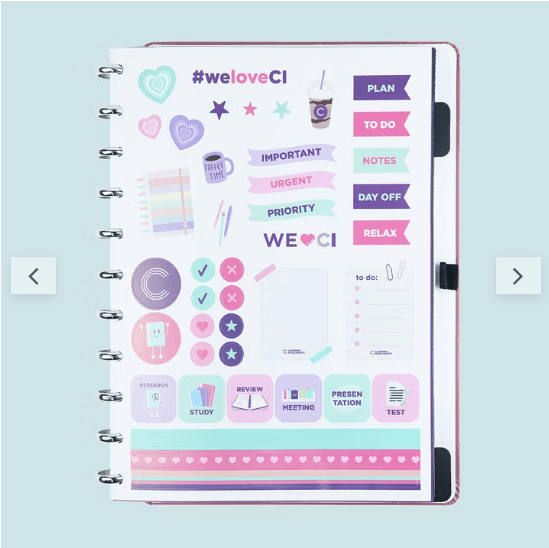 Caderno Inteligente A5 Guava - Papelaria Encantada