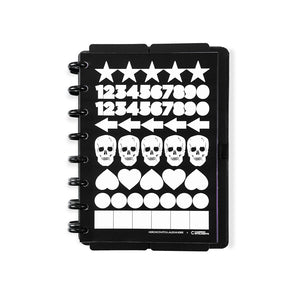 Caderno inteligente A5 preto by Alexandre Herchovitch - Papelaria Encantada