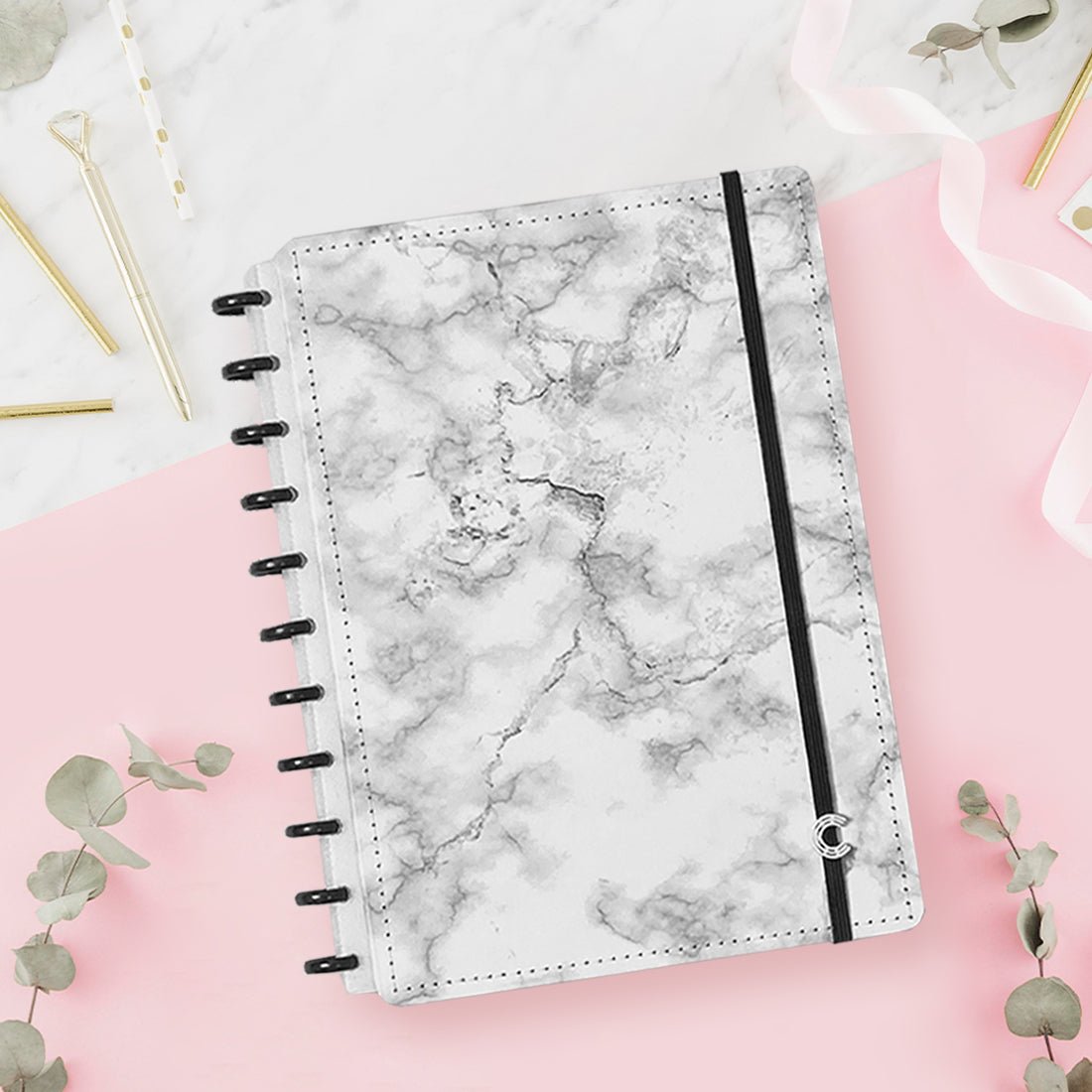 Caderno Inteligente Bianco Grande - Papelaria Encantada