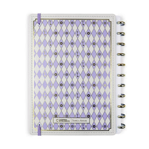 Caderno Inteligente by Isabela Akkari - Purple Key Grande - Papelaria Encantada