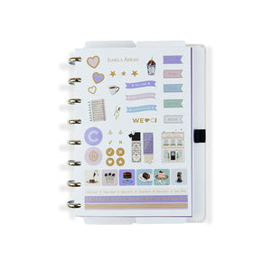 Caderno Inteligente by Isabela Akkari - Rose Key A5 - Papelaria Encantada