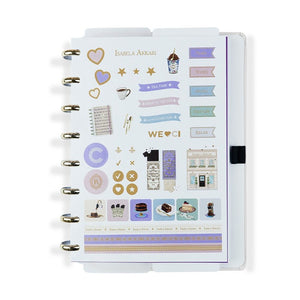 Caderno Inteligente by Isabela Akkari - Rose Key A5 - Papelaria Encantada