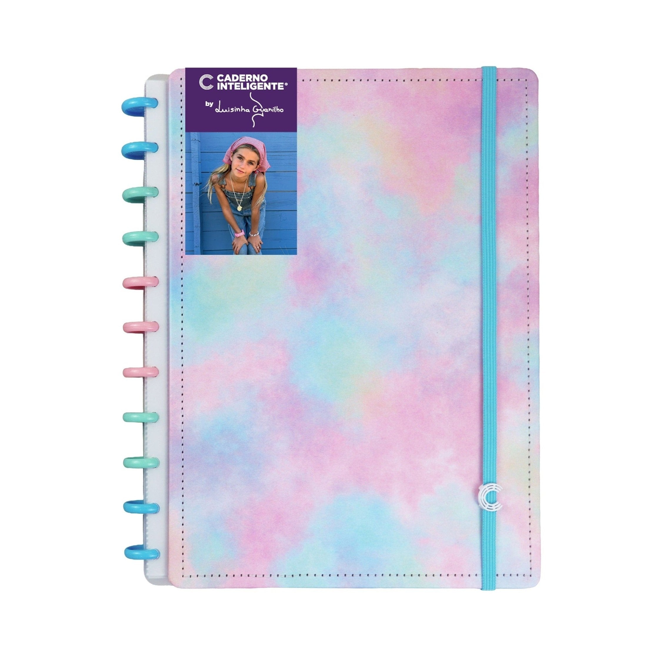 Caderno Inteligente Grande Free Spirit by Luisinha Guanilho - Papelaria Encantada