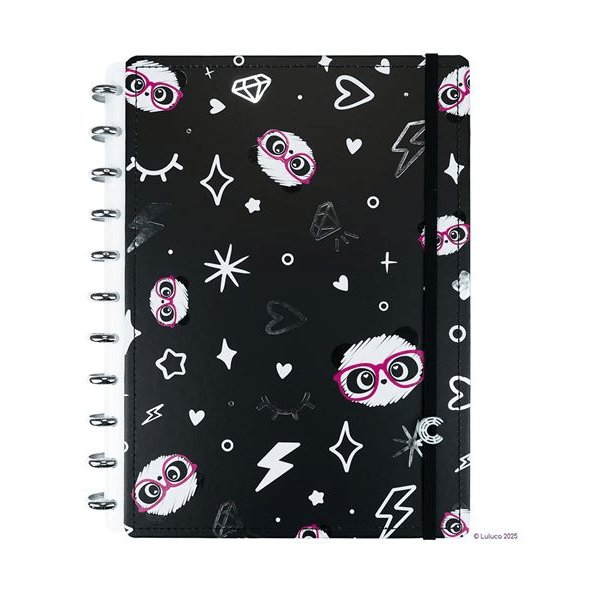 Caderno inteligente Grande Pandalu Star by Luluca - Papelaria Encantada