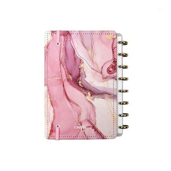 Caderno Inteligente Inteligine mármore agatha - Papelaria Encantada
