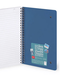 Caderno Legami A5 Espiral linhas - Travel Stickers - Papelaria Encantada