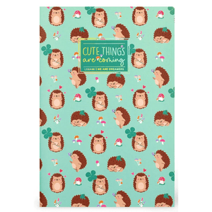 Caderno legami A5 Pautado - Hedgehog - Papelaria Encantada