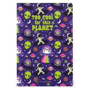Caderno legami A5 Pautado - Space - Papelaria Encantada
