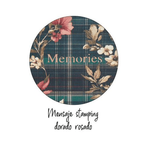 Caderno Liso Miquelrius A6 Logbook Poppies Highland Days - Papelaria Encantada