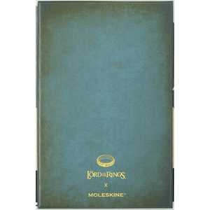 Caderno Moleskine O Senhor dos Anéis – Grande, Pautado, Capa Dura - Papelaria Encantada