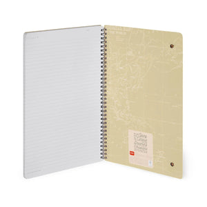 Caderno pautado com espiral A4 Travel Legami - Papelaria Encantada