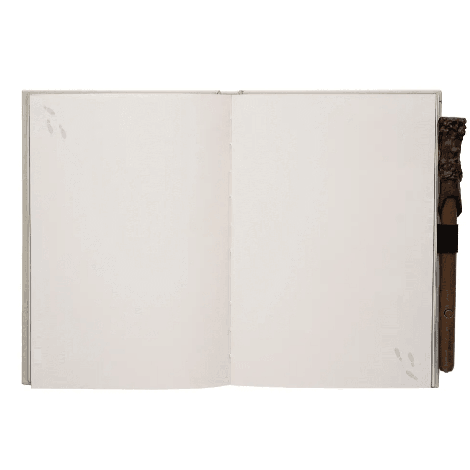 Caderno Premium A5 Harry Potter com tinta mapa de merodeador - Papelaria Encantada