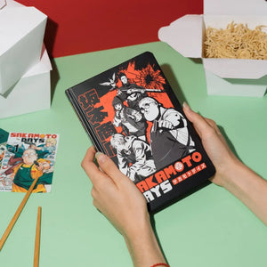 Caderno premium A5 Sakamoto Days - Papelaria Encantada